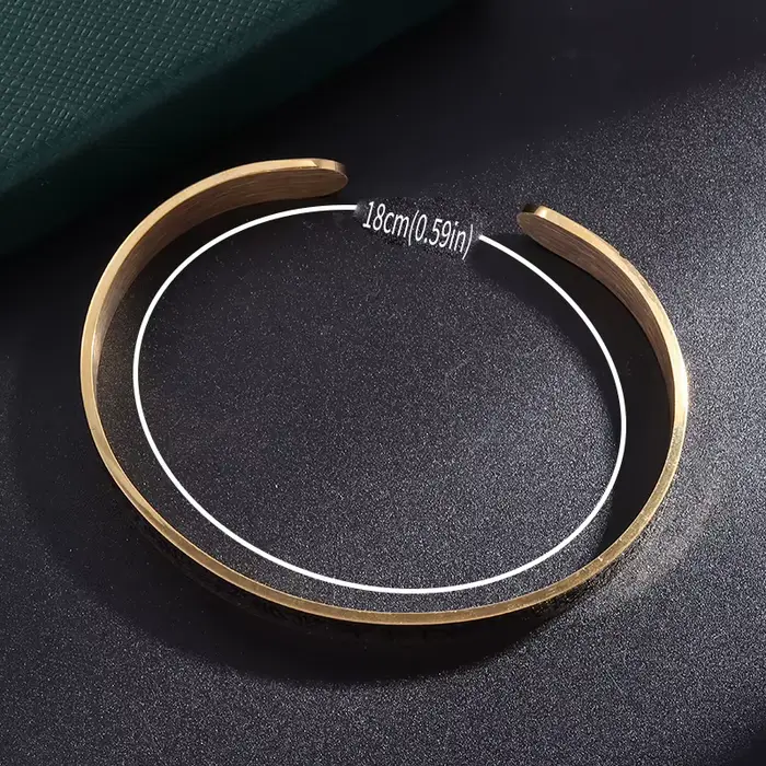Bracelets ouverts en acier inoxydable pour hommes musulmans, Ayatul Kursi, verset du coran, manchette, calligraphie arabe, bijoux Allah Allah