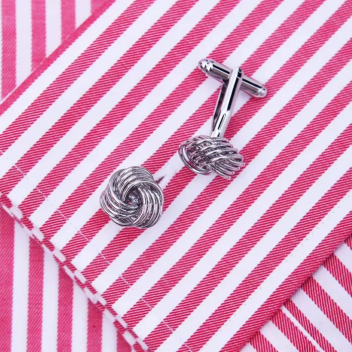 Boutons de manchette KFLK twist à la mode pour hommes, élégants et durables, parfait pour les occasions spéciales et les cadeaux