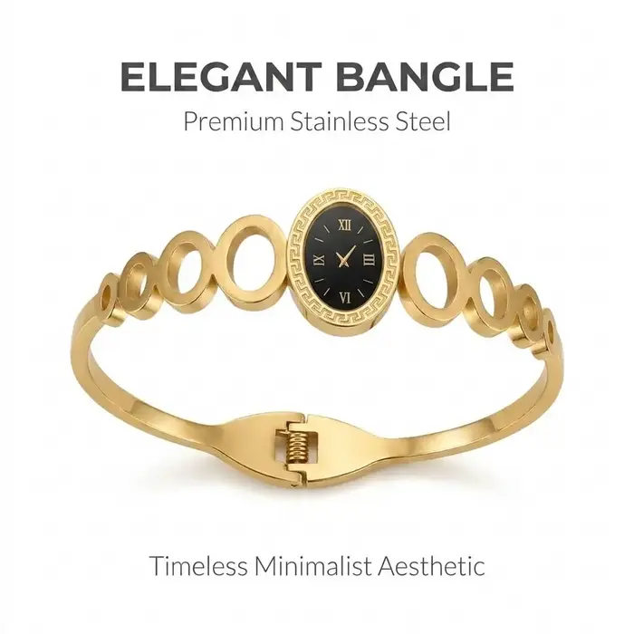 Bracelet à cadran d'horloge grec tendance