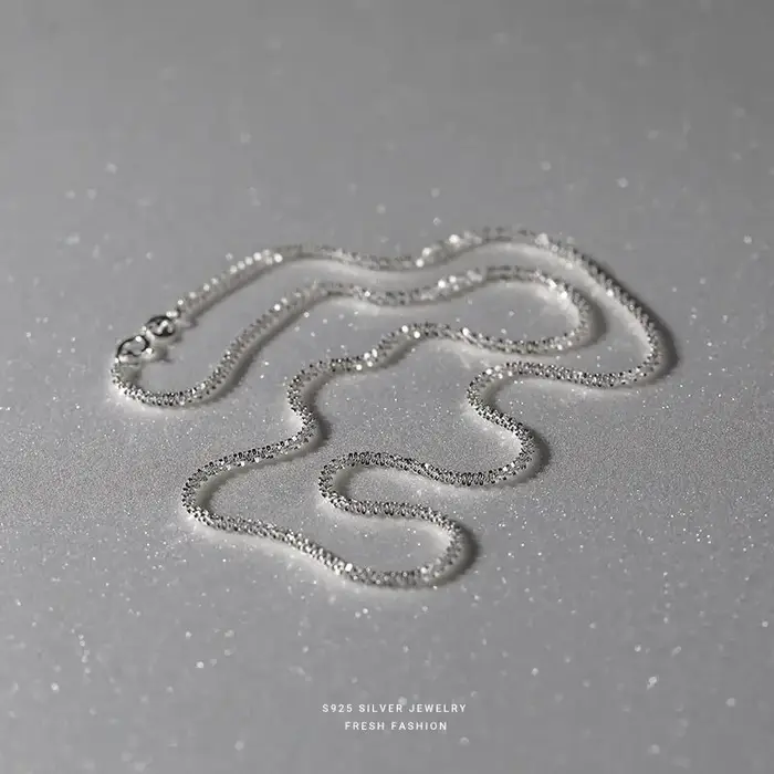 Collier en argent Sterling S925 authentique