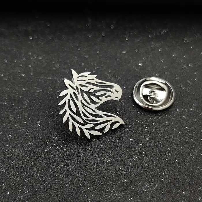 Broche cheval personnalisée de Style minimaliste européen et américain