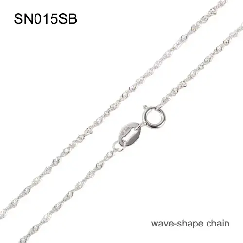 CLUCI – collier en argent Sterling 925 pour femmes, chaîne avec fermoir à ressort pour pendentif