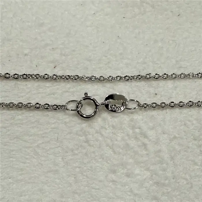 Chaîne de base classique plaquée argent