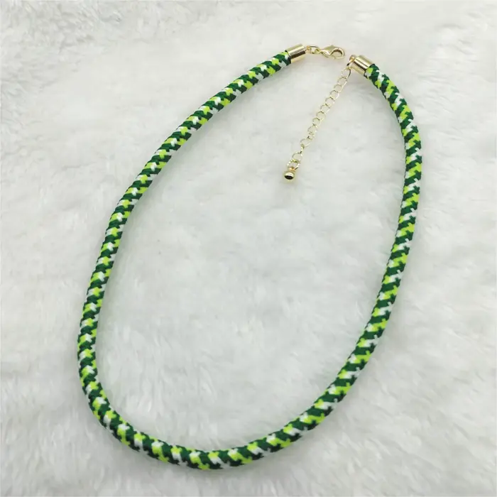 Colliers en cordon tressé doré 42cm avec fermoir réglable pour créations DIY bijoux et accessoires de mode polyvalents femmes